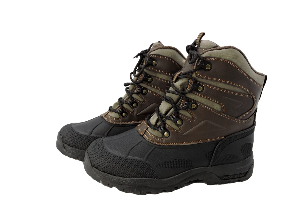 Weatherproof Men's Clint Brown Winter Boots - Size: 9