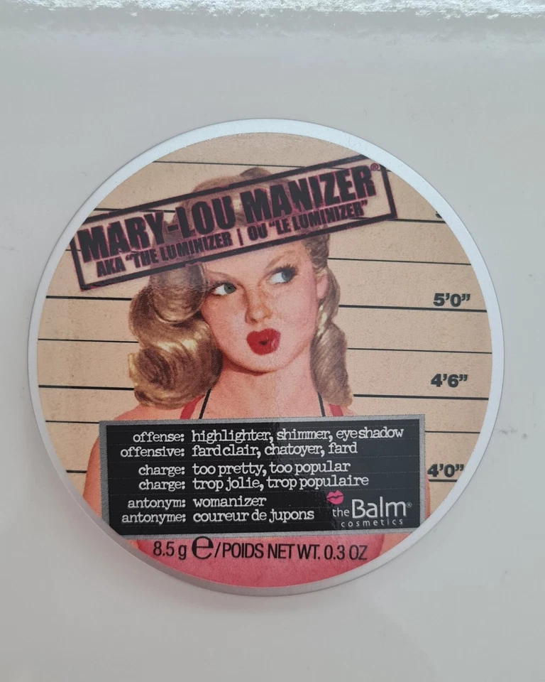 The Balm Mary-Lou Manizer Highlighter Puder Make-Up Powder Neu - Bild 2 von 4