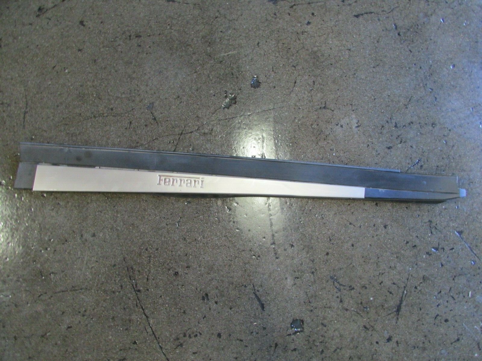 Ferrari 550 RH Right Door Step Plate, Used Some Damage  P/N 64552200, 65221600