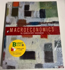Macroeconomics 9th edition by Gregory Mankiw Loose-leaf Version with keycard