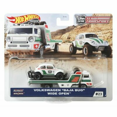 ホットウィール　リアルライダース　VW BUG等 Hot Wheels Real Riders Team Transport Volkswagen Baja Bug & Wide