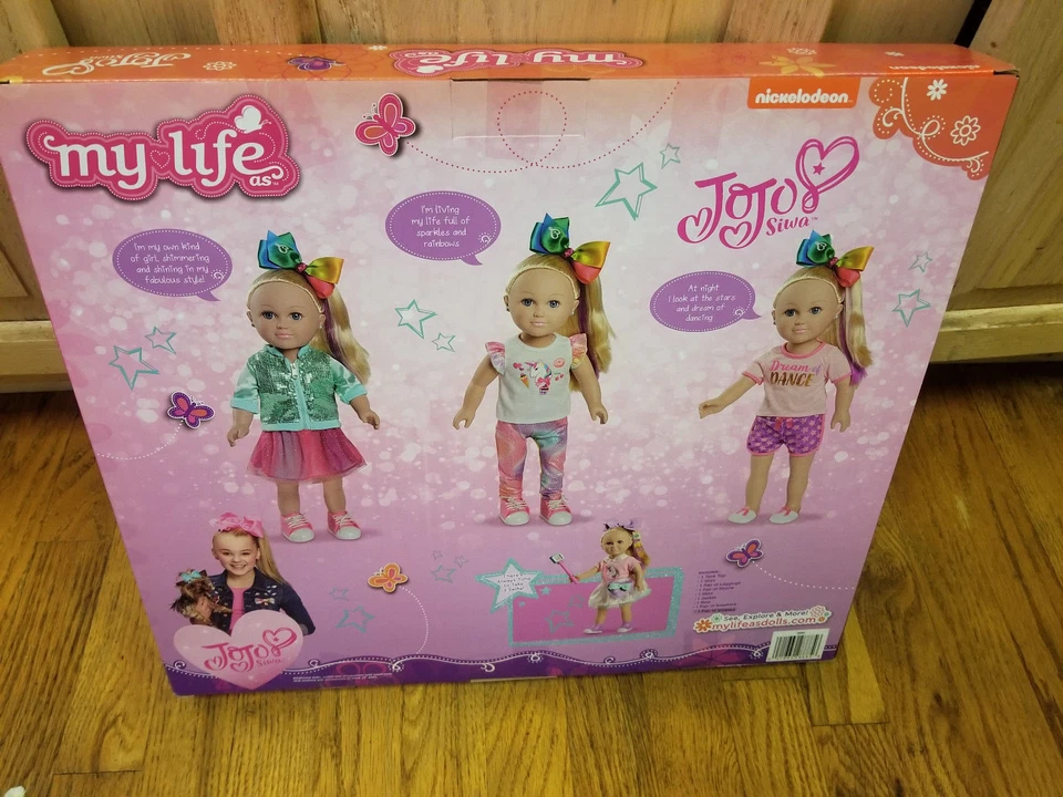 Conjunto de trajes de muñeca JoJo Siwa My Life As 9 piezas ROPA ROPA Foto 3 de 3