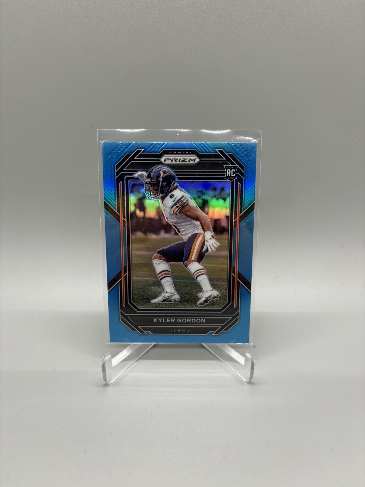 2022 Panini Prizm Kyler Gordon Light Blue Prizm Rookie Chicago Bears #385