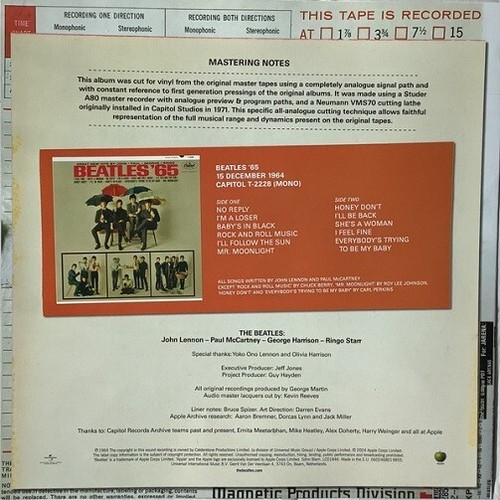 THE BEATLES Beatles '65 Vinyl Record Album LP Capitol 2024 Mono & Paul McCartney - Picture 10 of 12
