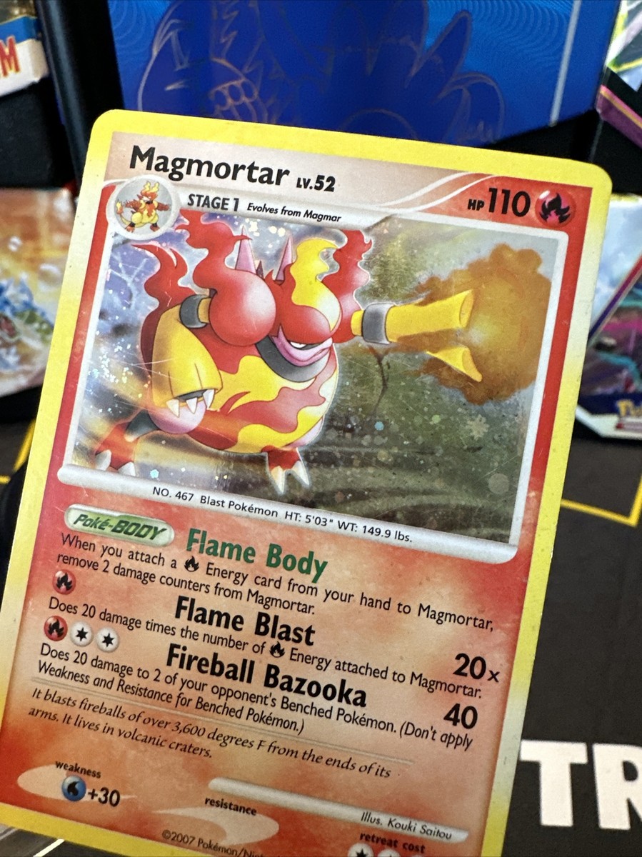 Magmortar 31/132 Secret Wonders Holo BLEED & SWIRL Rare | eBay