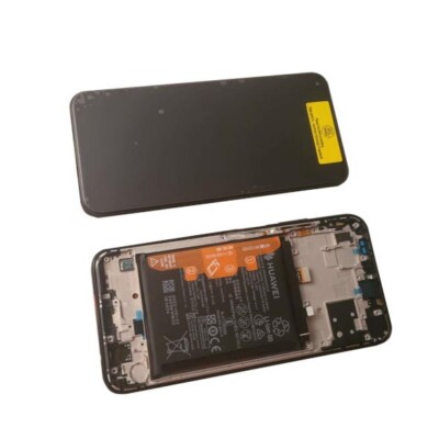 Für Original Huawei P40 Lite JNY-L21A LX1 LCD Display Touch Komplet Rahmen Akku