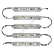 LED Waterproof Signage Module 3SMD 5050 12v DC 0.72W Cool White IP67 - 1003