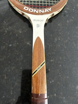 Tennisschläger Vintage Donnay Triumph Holz aus Holz