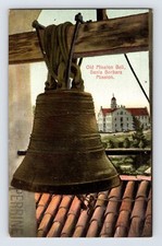 Postcard California Santa Barbara CA Mission Bell Detail 1910s Unposted Divided