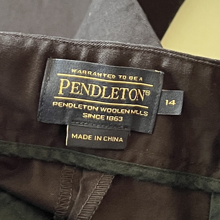 Pendleton Black Straight Leg Stretch Cropped Chin… - image 13