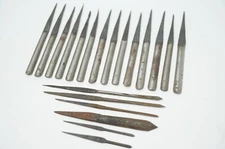 Japanese Nomi carving tool or gouge blades x20 from Japan 0703E15