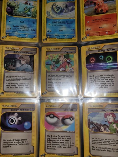 Pokemon WOTC Expedition Complete Non-Holo Common/Uncommon L@@K NM 95 cards - Bild 8 von 11