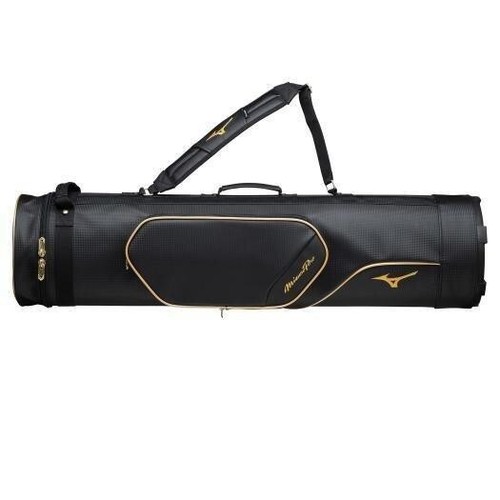 Mizuno Pro PVC Bat Case 1FJT350309 Holds 10 Baseball Bats Japan Black - Picture 2 of 6