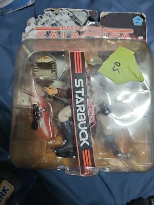 Battlestar Galactica Starbuck Action Figure Dirk Benedict Joyride 2005 Sealed