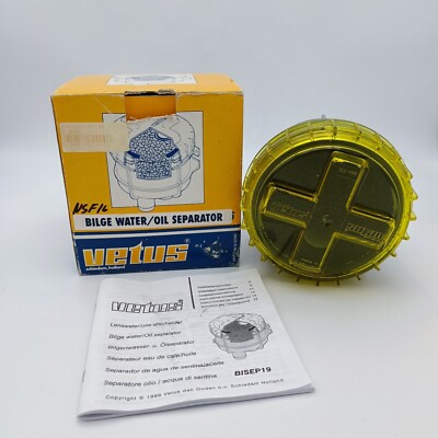 Vetus Bilge Water Oil Separator Lugifilter 16MM Original Box Brand NEW