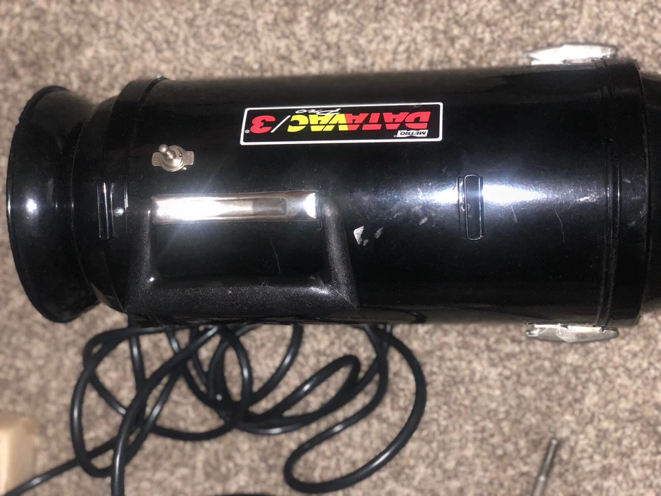 Metro DataVac Pro 3 Black Handheld Cleaner Vacuum - Image 4 of 4