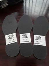Odour killer INSOLES SPORTS WORK BOOTS SHOES Size 3 made in england cheap uk a1☆