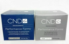 CND Performance Nail Forms Sculpting - 300 counts - Choose Your Type - Fast Ship