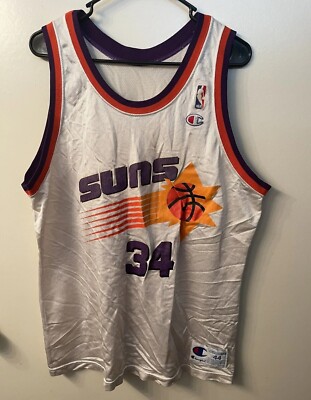 Vintage Charles Barkley Jersey Phoenix Suns Champion Size 44 Nba Ebay 