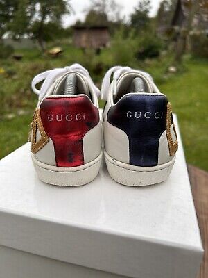 Gucci Ace Embroidered Loved Low Top Sneakers 505328 Size 37 Gucci Ace Embroidered Loved Low Top Sneakers 505328 Size 37