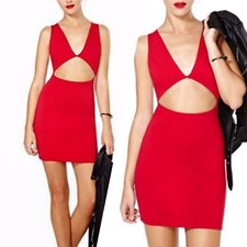 Nasty gal Red Dress Size XXS