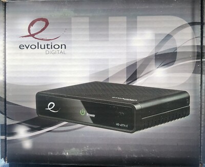 Evolution Digital HD Set Top Box DMS2004UHD With AC Adapter  Remote HDMI Cable 