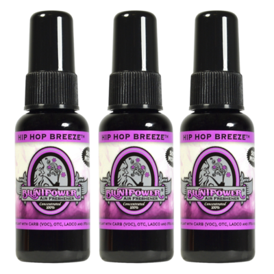 #ad Blunt Power Oil Based Concentrated Air Freshener Hip Hop Breeze 1.5 oz 3 Pack $16.97