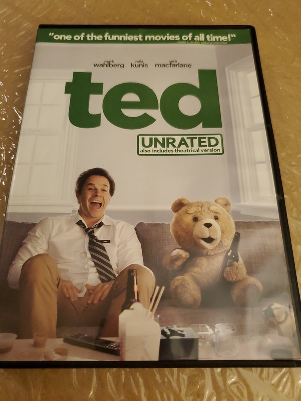 Ted Unrated DVD Used Mila Kunis Seth Macfarlane