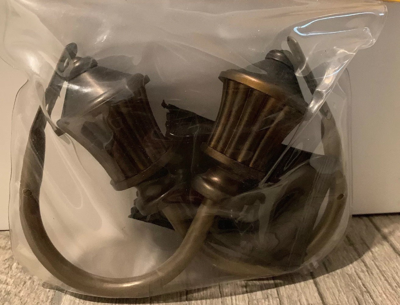 Drapery Scarf Holder/Holdback Set Doric Espresso New By Umbra eBay