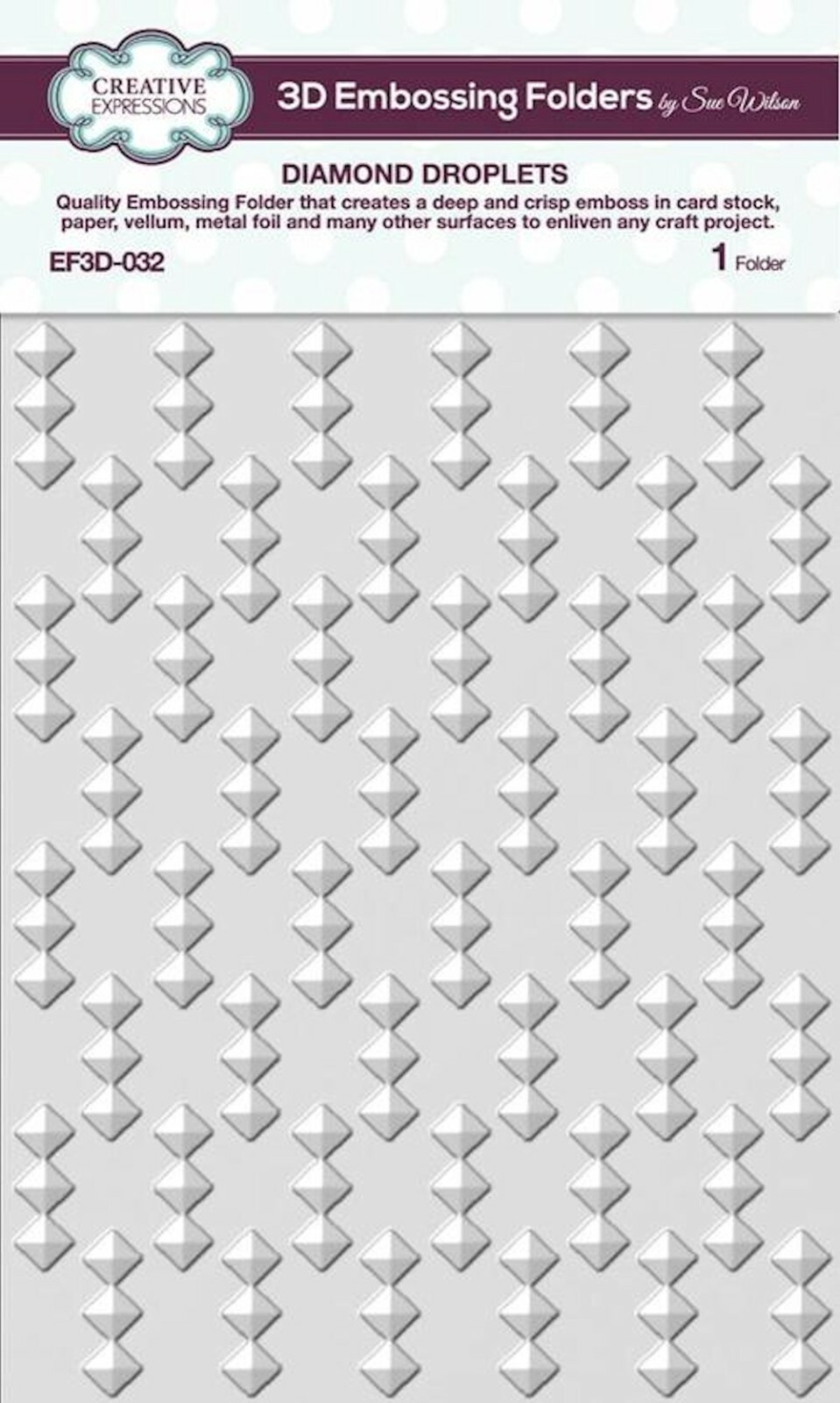 Creative Expressions 3D Embossing Folder 5.75"X7.5" CHOOSE ONE Retired ...
