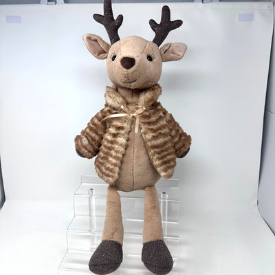 Jellycat Sofia Reindeer Plush Stuffed Animal Cute Coat Fluffy Cuddle Deer 14''