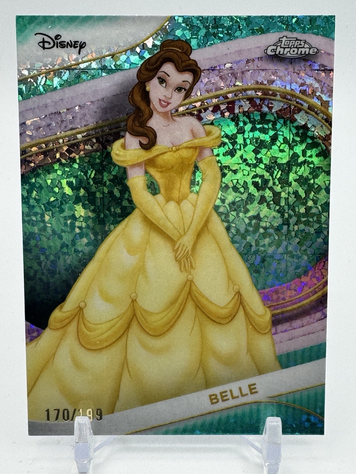 Belle 2025 Topps Chrome Disney #DI-13 Disney Icons Price Guide