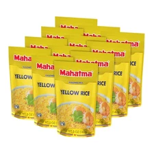 Mahatma Yellow Rice Mix, Long-Grain Rice, Stovetop or Microwave 5 Ounce 