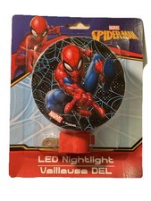 Spider-Man Marvel LED Super Hero Boy  s Plug-in Night Light 0.3 Watt 120 V New