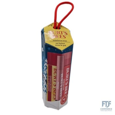 Burt's Bees geschenke für frauen | Lippenpflege-Geschenkset mit Granatapfel-Lipp