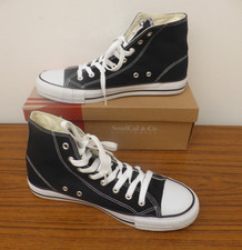 Mens SoulCal & Co Trainers UK Size 7 - Black Fabric Hi Top Sneaker NEW & Boxed