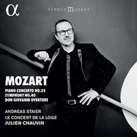 Julien Chauvin Andr - Mozart Piano Concerto No. 23 - Cd - G4Z