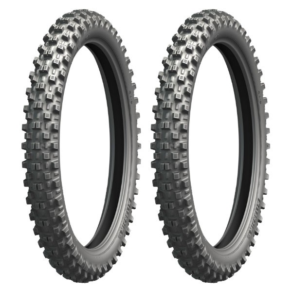 TYRE PAIR MICHELIN 90/90-21 54R + 100/90-19 57R TRACKER