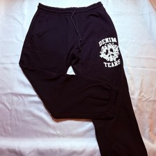 Denim Tears Black Peace Wreath Sweatpants Jog...