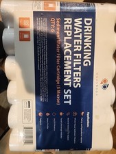 6-Pack of 5 Micron Wound String Sediment Water Filter Cartridges 10"x2,5"