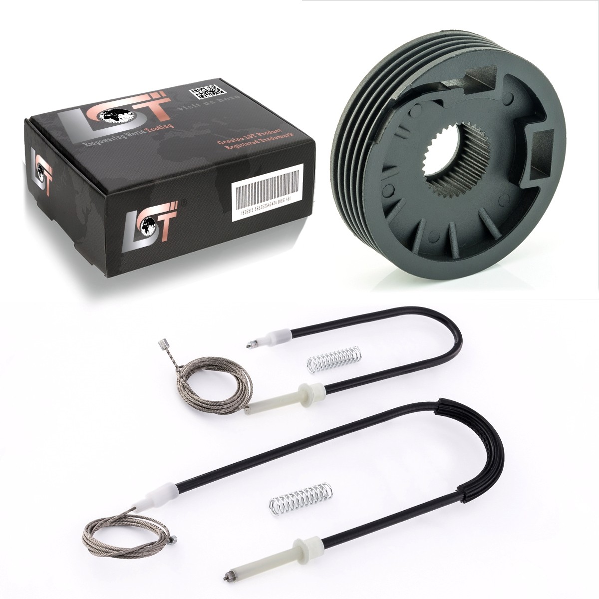 Window Regulator Repair Kit Set Cable Pulley for IVECO EUROCARGO 1 2 3