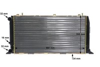Mahle MotorküHler (Cr 403 000S) FüR Audi Cabriolet B4 80 B2 B3 Coupe |