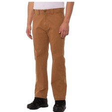 Coleman Mens Canvas Utility Work Pants Copper Brown 34x30 SACS2P5317 NWT