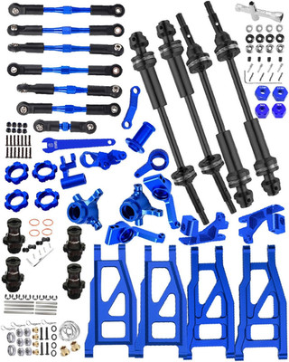 Upgrades Part for 1/10 Rustler/Stampede/Slash VXL 4X4,Big Bore RC Shocks&Steel D