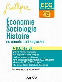 ECG 1 ET ECG 2 - Economie, Sociologie, Histoire du ... | Buch | Zustand sehr gut