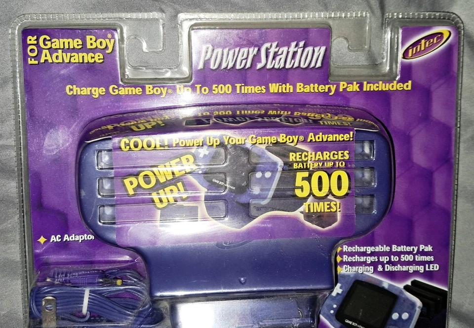 Nintendo Game Boy Advance Charge NEW/SEALED Power Station Intec Wall Plug G3225 - Image 2 of 4