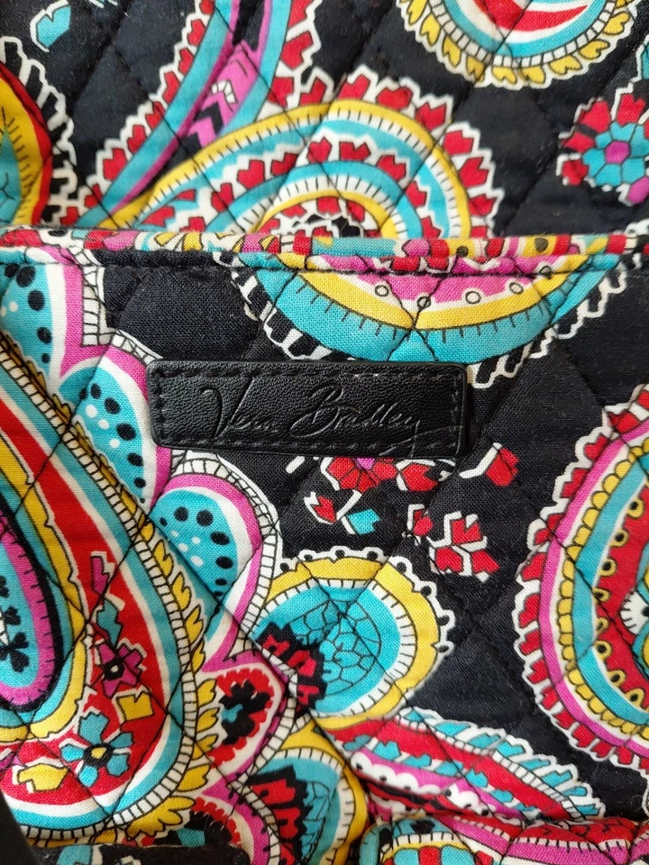 Vera Bradley Parisian Paisley Print Large Travel Weekender Bag *RETIRED* - Image 3 of 4