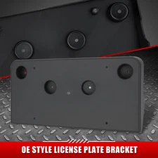 FOR 16-17 CHEVY EQUINOX FRONT BUMPER LICENSE PLATE MOUNTING BRACKET TAG HOLDER