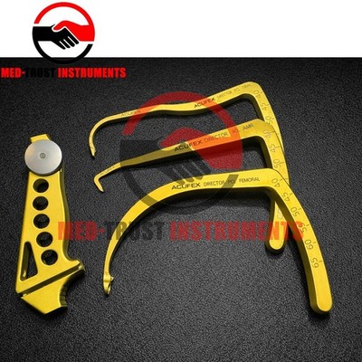 New Director ACL/ PCL Drill Guide and Aimers Acufex orthopedic instruments
