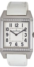 Jaeger-LeCoultre Reverso Squadra Classic White Band, Diamond Case 31mm 2
